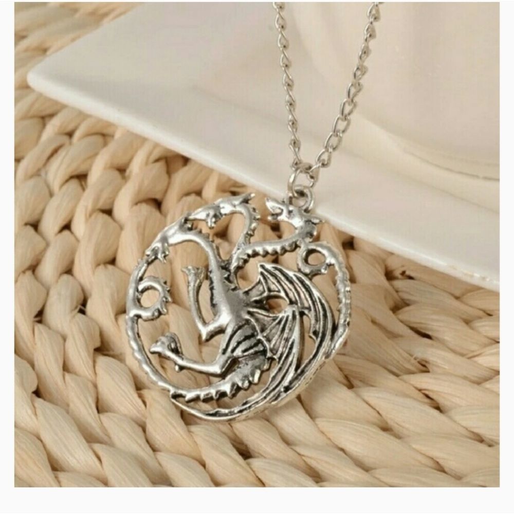 Necklace Fashion Long anti silver color Necklace N - Picture 3 of 3